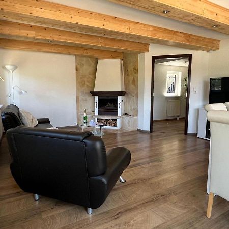 Saechsische-Schweiz-Ferienhaus-Wohnung-1-Mit-Elbblick-Sauna-Und-Kamin Königstein an der Elbe Exterior foto