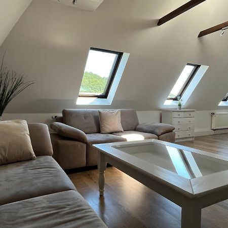 Saechsische-Schweiz-Ferienhaus-Wohnung-1-Mit-Elbblick-Sauna-Und-Kamin Königstein an der Elbe Exterior foto